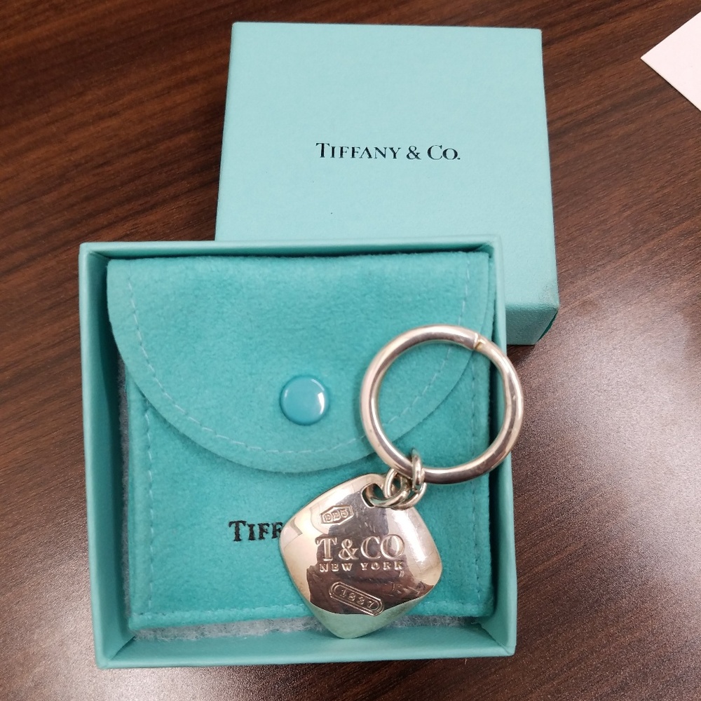 Tiffany&Co. 925 Sterling Silver 1837 Key Chain